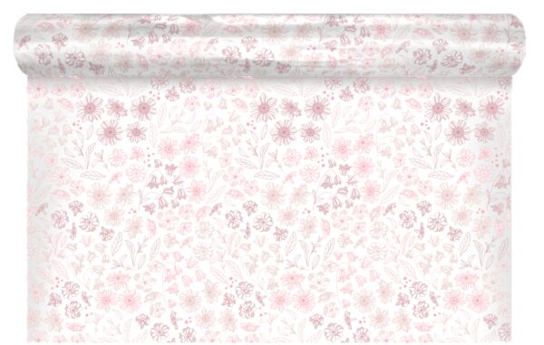 Rouleau polypro Andrea 0.80x100 m rose 35