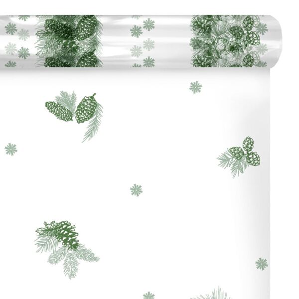 Patterned polypro roll appoline for bouquets