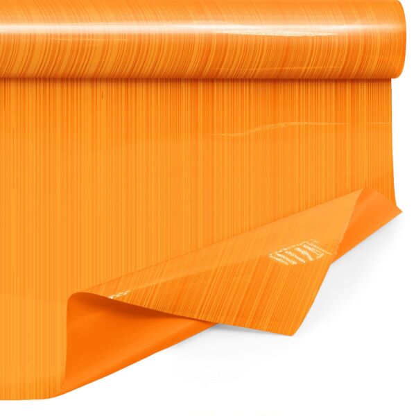 Rouleau fantaisie Claybrill Ritmic pour bouquets 0.80x40 m orange 35