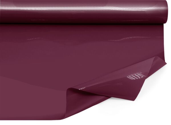 Plain Claybrill roll for bouquets 0.70x50 m rouge 35