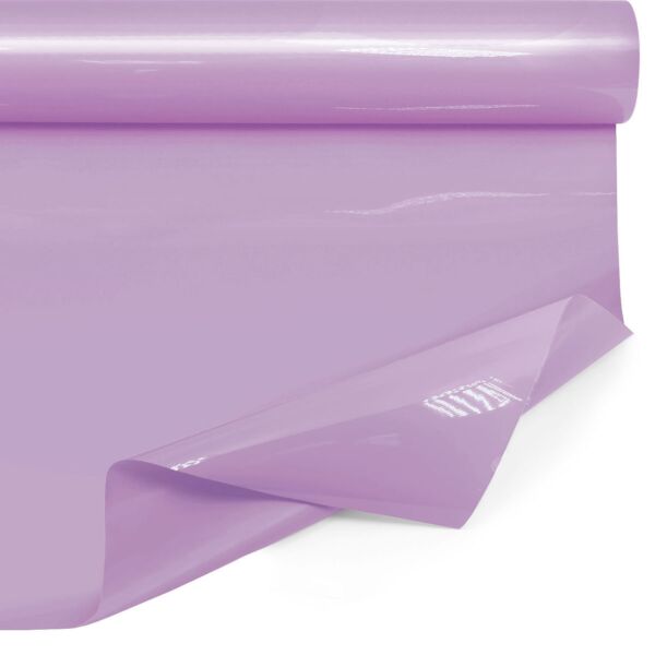 Rouleau Claybrill neutre pour bouquets 0.70x50 m violet 35