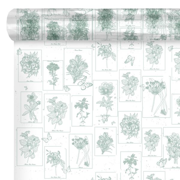 Patterned polypro roll Curiosity for bouquets