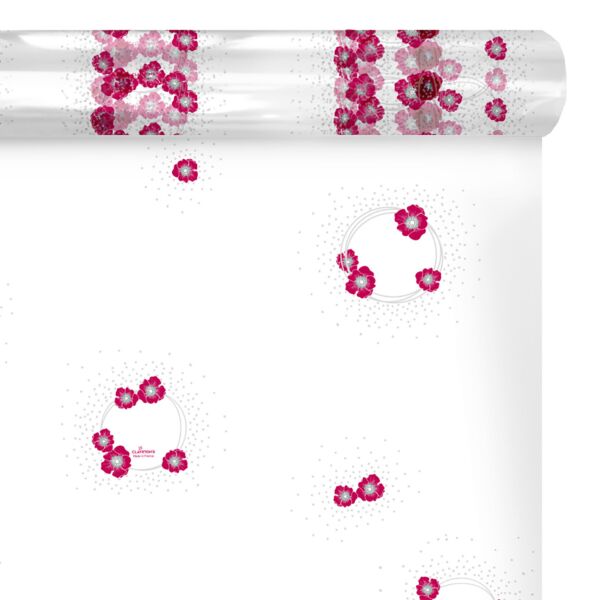 Patterned polypro roll Douceur for bouquets