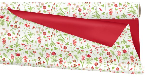 Mat polypro roll Ysée 0.69x40 m rouge 40