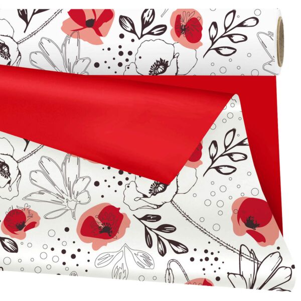 Mat polypro roll Lilou 0.79x25 m rouge 40