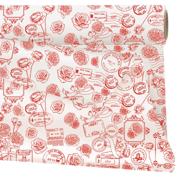 Rouleaux de Film Polypro Mat DuoMat Lucy 0.79x25 m rouge 40