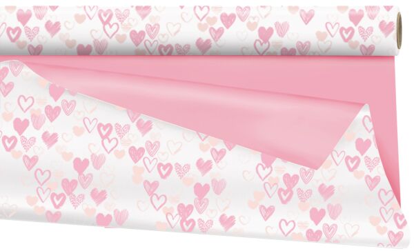 Mat polypro roll My love 0.79x25 m rose 40