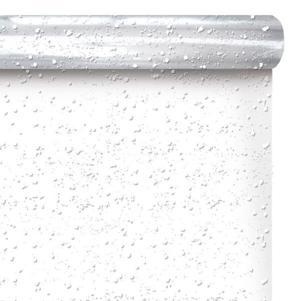 Rouleau de polypropylène fantaisie Gypsophile pour bouquets