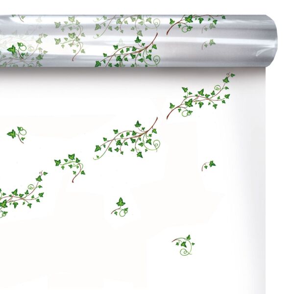 Patterned polypro roll Ivy for bouquets