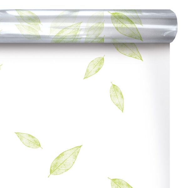 Patterned polypro roll Symphonie for bouquets 0.80x120 m vert 40