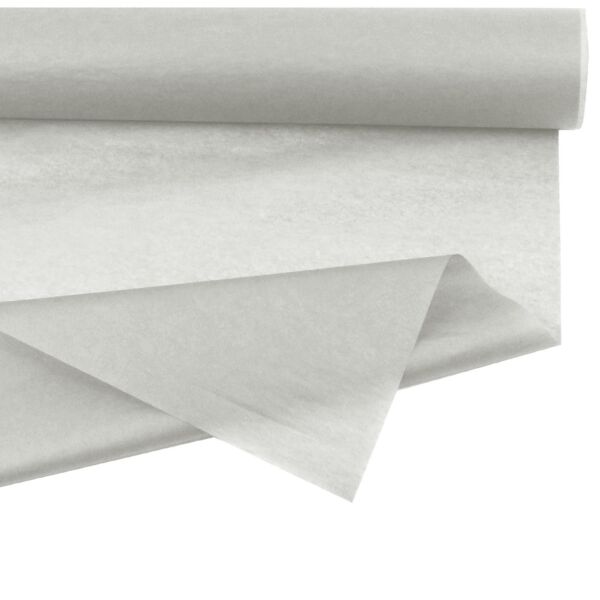  Rouleau papier de soie blanc 50cm x 5m 18gr - - papiers  cadeaux - Papeterie et autres produits pas cher - Neuf et Occasion