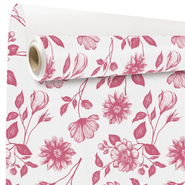 Rouleau kraft fantaisie Sydney 0.79x40 m rose 60