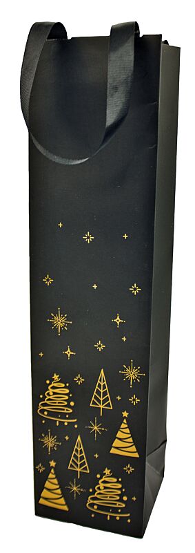 Reveillon bottle Bag 91 x 95 x 385 mm noir Couche