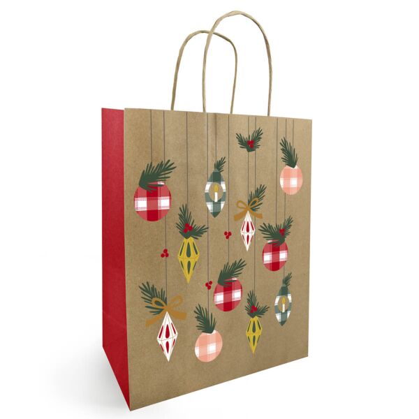Kraft Bags Enjoy 340 + 140 x 395 mm multicouleur