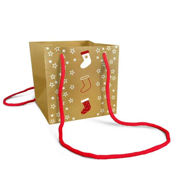 Water resistant cardboard bag Carré for special occasion