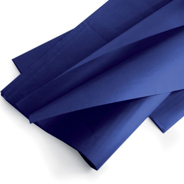 Papier de Soie - Bleu clair - 500 x 700 mm FOLIA Lot de 5