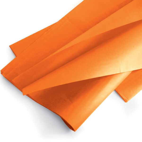 Water resistant silk paper sheets Cosmos 50.8x76 cm orange 17