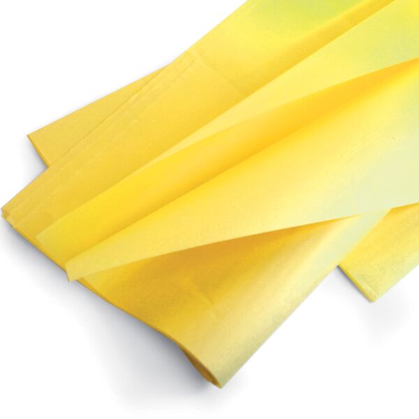 Water resistant silk paper sheets Cosmos 50.8x76 cm jaune 17