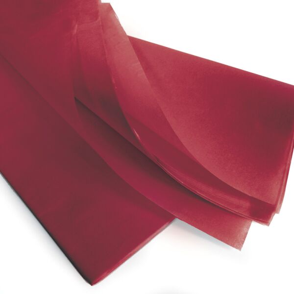 Water resistant silk paper sheets Sirius 50x75 cm rouge 17