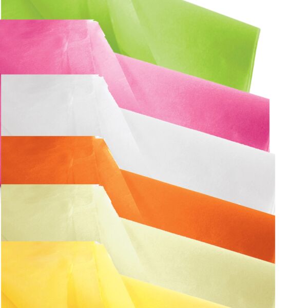 Water resistant silk paper sheets Sirius multicolor 50x75 cm multicouleur 17