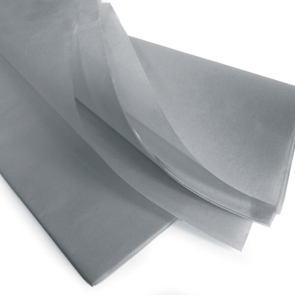 Water resistant silk paper sheets Sirius 50x75 cm gris 17