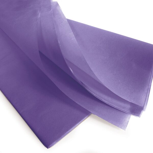 Water resistant silk paper sheets Sirius smooth 50x75 cm violet 17