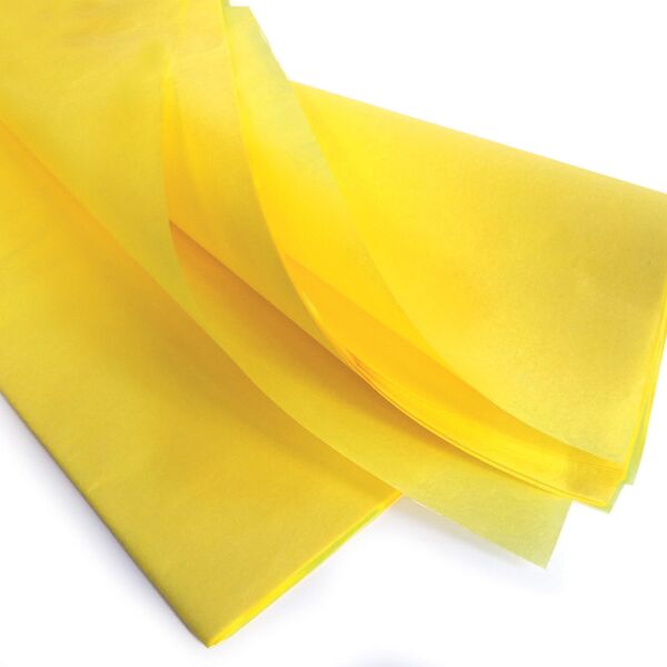 Water resistant silk paper sheets Sirius smooth 50x75 cm orange 17