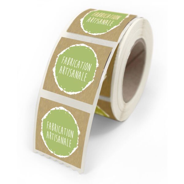 Adhesive gift labels for wrappings 40x35 multicouleur