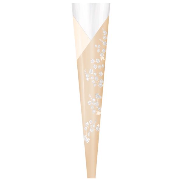Polypro single stem sleeve Elisabeth for Valentine's day 45x13.5x3 cm beige
