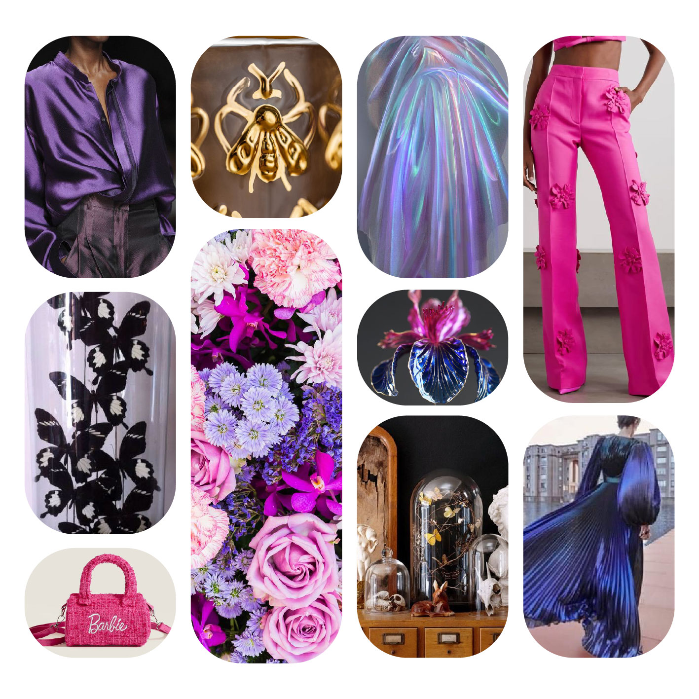 Opalescent curiosity : Tendance florale mystique
